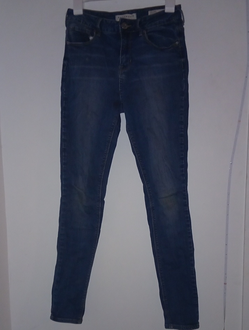 Bullhead Denim Co High Rise Skinniest Indigo Skinny Jeans Size7